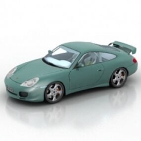 Modelo 3D do carro Porsche