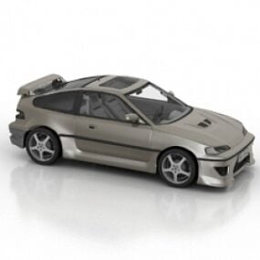 Model 3D samochodu Honda Crx