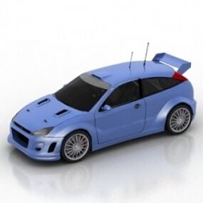Model 3D samochodu Ford Focus
