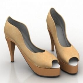 Moderne Schuhe 3D-Modell