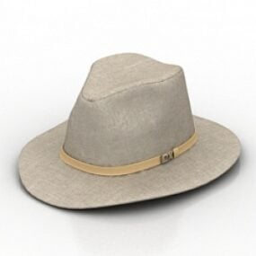 Model 3D kowbojskiego kapelusza