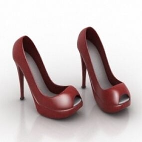 نموذج أحذية ثلاثي الأبعاد
