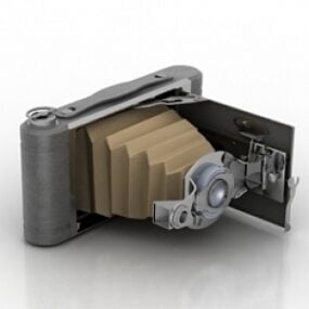 Analog kamera 3d-modell
