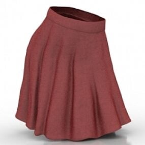 Tøj nederdel 3d-model
