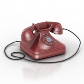 Dail Telefon model 3d