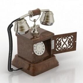 Rotary Phone 3d-modell
