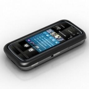 Telefone Nokia 5800 Modelo 3d