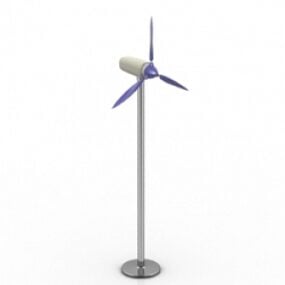 3D-model van de turbine