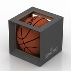 バスケットボールの3Dモデル