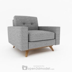 Luna fauteuil Vray 3d-model