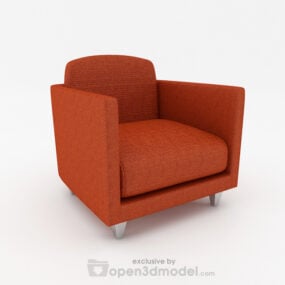 كرسي ذو ذراعين Vray 3d نموذج