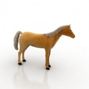 Modelo 3d de cavalo