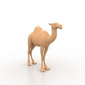 3д модель верблюда