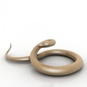 Model ular 3d