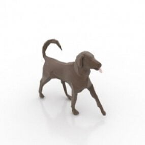 نموذج الكلب ثلاثي الأبعاد