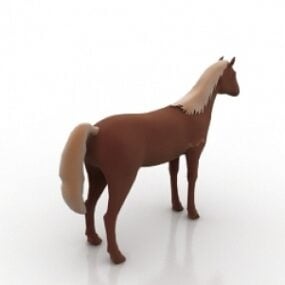 Hest 3d-modell