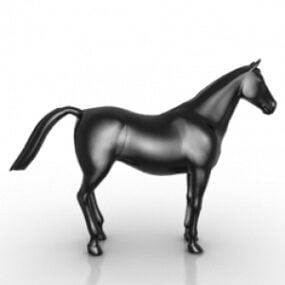 Paard 3D-model