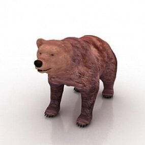 Model 3D niedźwiedzia