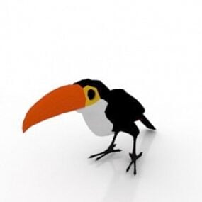 巨嘴鸟3d模型
