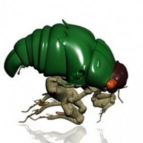 Modello 3d dell'insetto