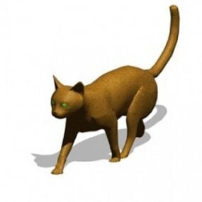 Model kucing 3d