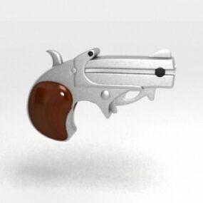 Modelo 3d de pistola