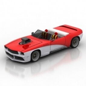 Model 3D samochodu Gablota Sportster