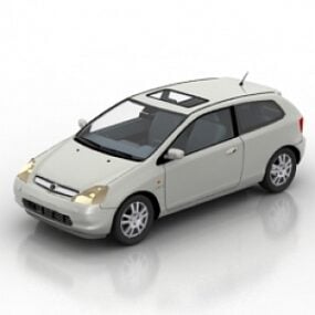 Model 3D samochodu Honda