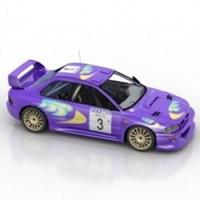 3D model auta Impreza