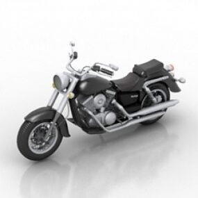 Motorcykel Kawasaki 3d-model