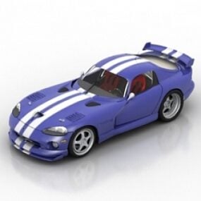 Auto Viper 3D-Modell