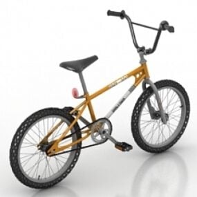 Bicicleta deportiva modelo 3d