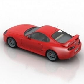 Model 3D samochodu Supra