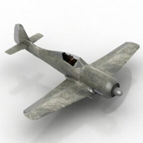 Modèle 3D d'avion
