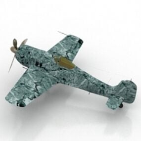 FW190飛行機3Dモデル