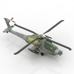 3d модель вертольота