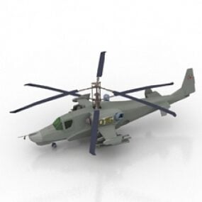 हेलीकाप्टर 3डी मॉडल
