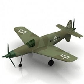 3д модель самолета Пфейль