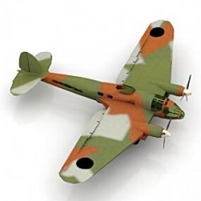 Flygplan 3d-modell