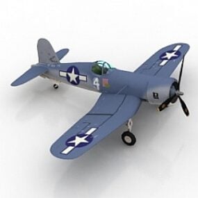Flugzeug-3D-Modell