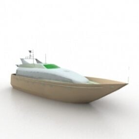 游艇3d模型