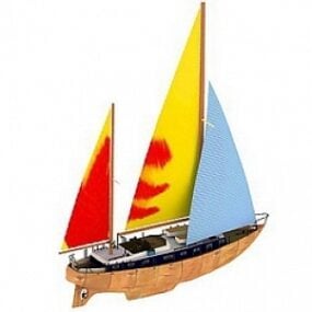 Sport Yacht 3d-modell