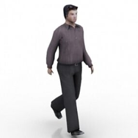 Yürüyen Adam 3D modeli
