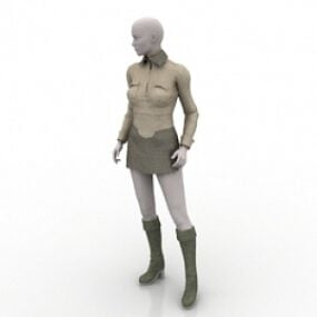 Mannequin modèle 3D