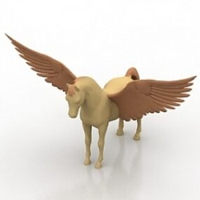 Pegasus-Statue 3D-Modell