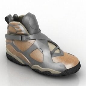 کفش ورزشی اسپرت مدل سه بعدی
