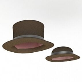 Modello 3d del cappello magico