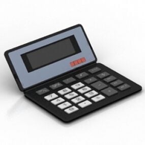 Modelo 3d de calculadora vintage