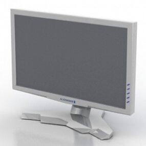 PC-näyttö 3d malli