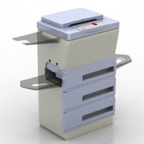 Impresora de oficina modelo 3d